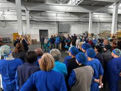 Pe parcursul zilei de ieri și astăzi am fost la mai multe întreprinderi industriale din Bălți, Ocnița și Cupcini