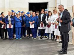 Pe parcursul zilei de ieri și astăzi am fost la mai multe întreprinderi industriale din Bălți, Ocnița și Cupcini